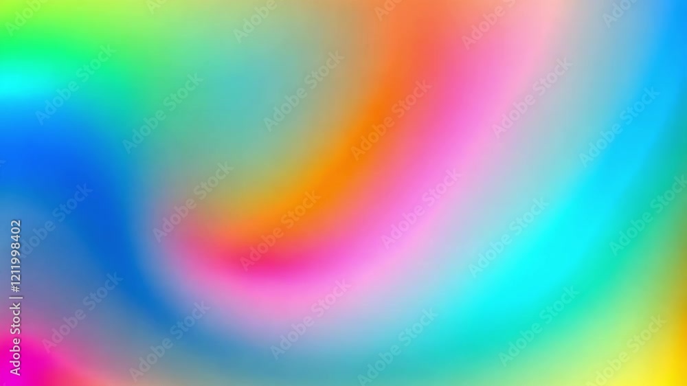 Poster vibrant swirling colors create an abstract dynamic motion with fluidity and brightness illustrating 