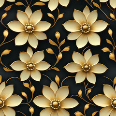 A seamless pattern designed in an Eastern style, Seamless design allows for a perfectly continuous pattern with no visible seams.