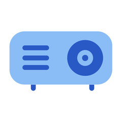projector icon design	
