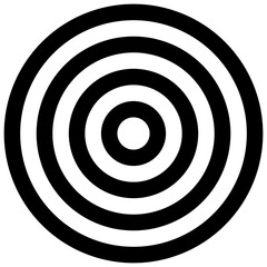 Neubrutalist shape. Editable stroke vector icon.