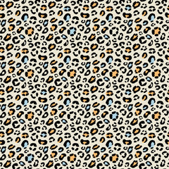 Animal print seamless vector pattern