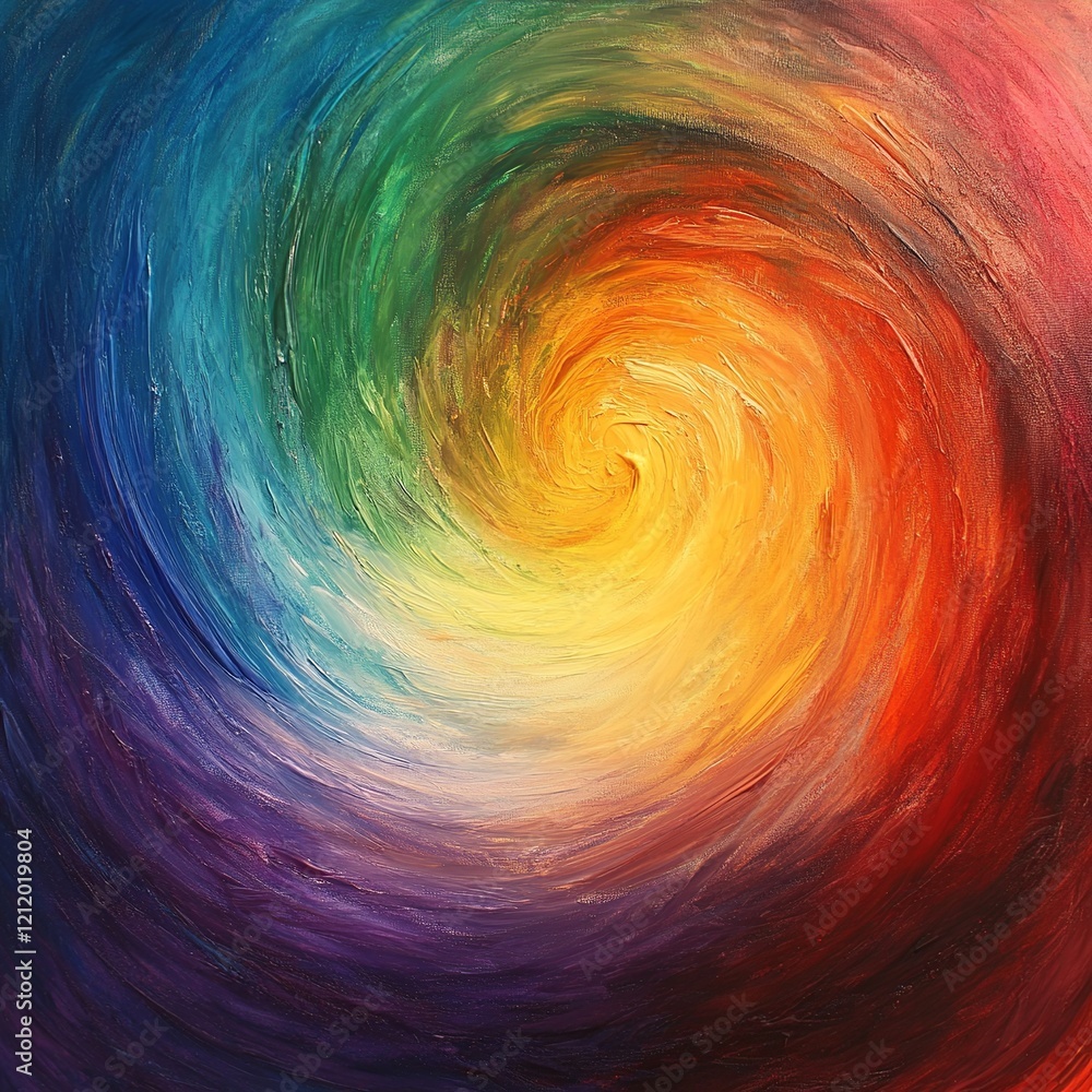 Fototapete Vibrant colorful background with a textured pattern, blending gradients and abstract designs, perfect for creative projects.

