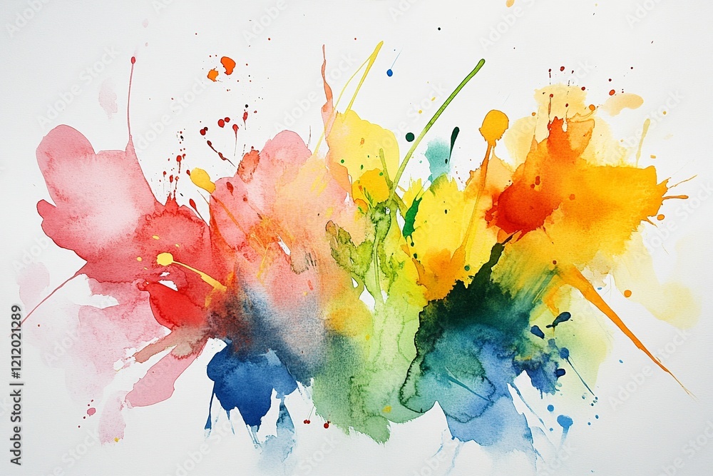 Poster Vibrant colorful background with a textured pattern, blending gradients and abstract designs, perfect for creative projects.

