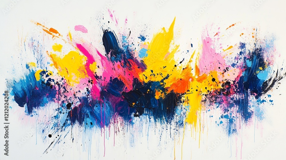 Poster vibrant colorful background with a textured pattern, blending gradients and abstract designs, perfec