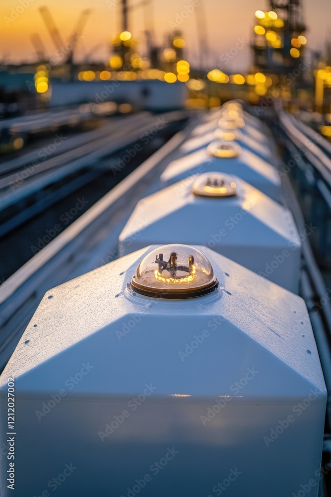 Aufkleber a close-up view of a train on a train track, suitable for use in illustrations about transportation 