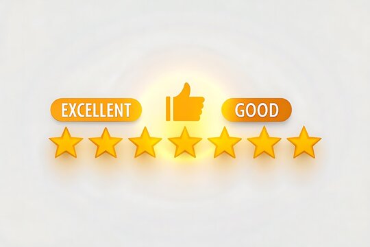 person reviews a perfect 5-star customer rating on a computer monitor, testimonial and testimony, user comment and feedback for review. emphasizing online feedback and customer satisfaction. 