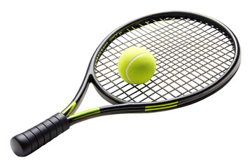 Tennis Racket and Ball