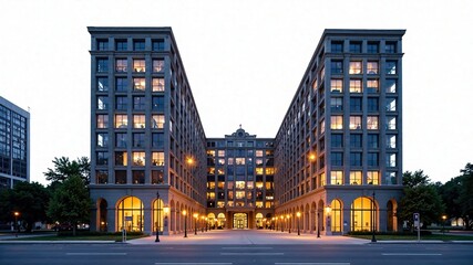 Fototapeta premium Denver City and County Building - Architectural Photography