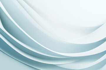 Fototapeta premium The gentle transition from pale blue to crisp white creates a sense of calm and space, ideal for a minimalist design. This background offers an inviting openness for text overlay