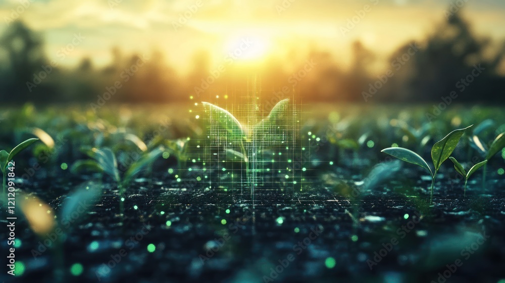 Poster ai-powered platforms enabling transparency in forest carbon offset programs.