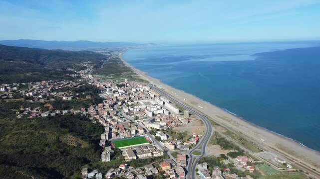algeria, village, mediterranean sea, africa, north africa, algiers, aerial africa, algeria village, algerian, african village, algeria tourism, aerial, arab, road, arabic, jijel, morning, african.	