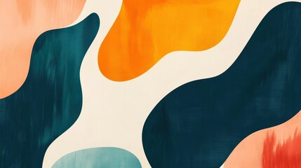 Fototapeta premium Art-inspired minimalist backgrounds blending modern design with creativity.