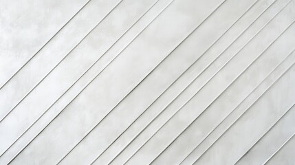 Fototapeta premium Modern diagonal dashed lines on clean white background aesthetic design graphic art minimalist style top-down view