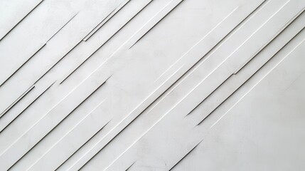 Fototapeta premium Modern aesthetic background design digital art clean white with subtle gray lines minimalist style abstract viewpoint