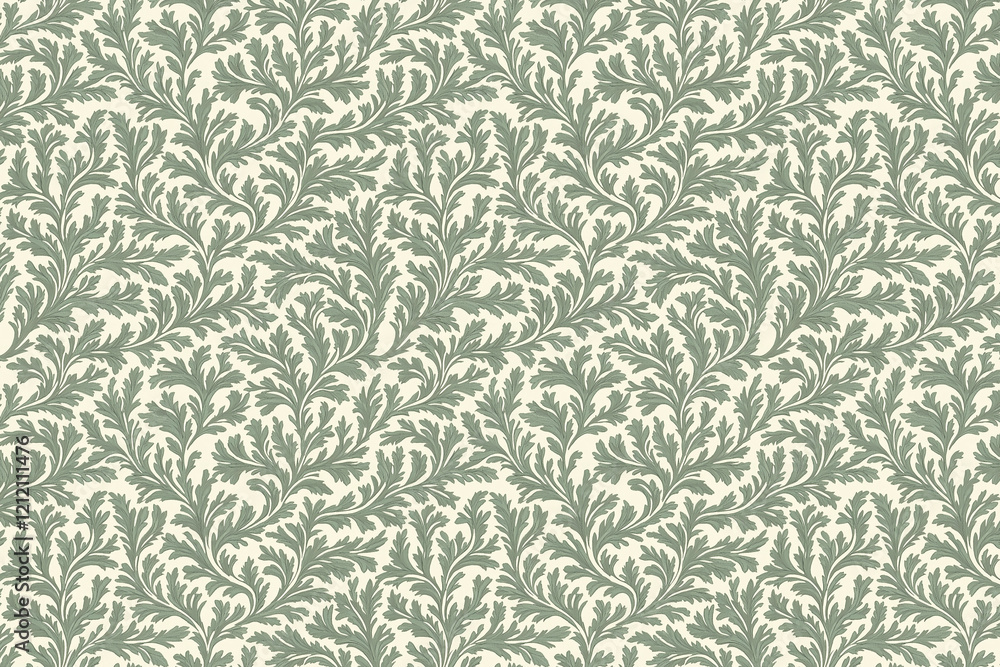 Poster floral toile tapestry pattern. vintage botanical wallpaper pattern. background image. created with g