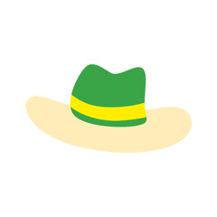 Hat Hand Drawn Gardening Illustration