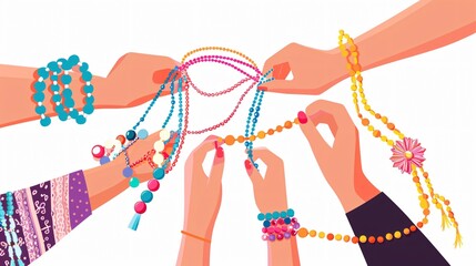 Mastering the Art of Handcrafting Bracelets in a Jewelry Workshop