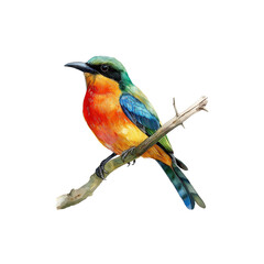 Obraz premium Bird Clipart Vector Illustration - Vibrant and Detailed Design