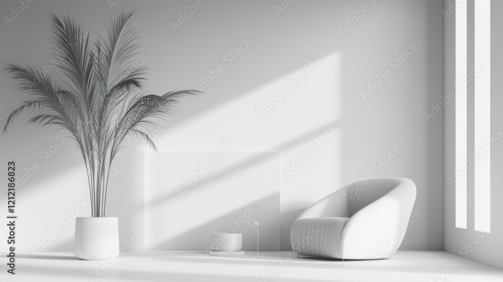 Poster monochrome minimalist backgrounds emphasizing a single tone with elegance.