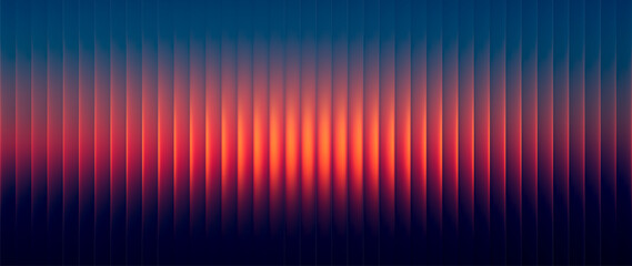 Abstract sunset inspired gradient texture with fractal glass effect and warm blending glowing tones. Serene atmosphere, tranquility sky, peaceful twilight mood aesthetic design. Vector illustration