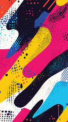 Minimal Geometric Vector Sporty Pattern