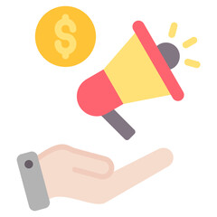 Sponsor Icon Element For Design
