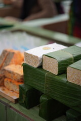 tempe of indonesian traditional food