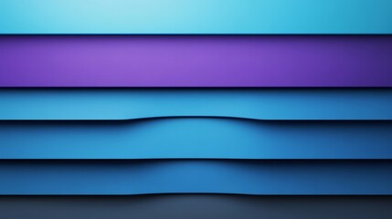 Fototapeta premium Abstract Blue Purple Layers Soft Light Design. AI Generated