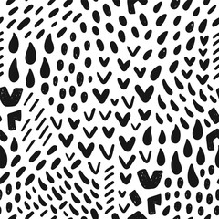 Abstract seamless animal pattern. Design for seamless wallpaper, fashion textile, background, fabric, cloth, wrapping, decor paper. African style, vector illustration.