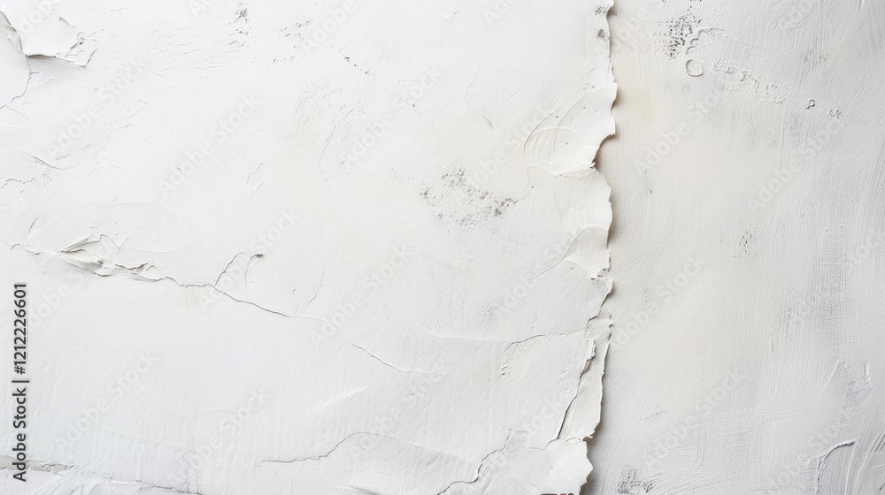 Poster textural white wall background with subtle imperfections and variations in tone and texture for arti