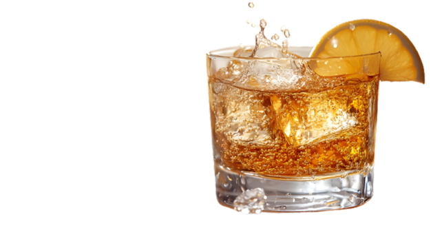 Realistic Rendering of Tequila Glasses Making a Toast, Png