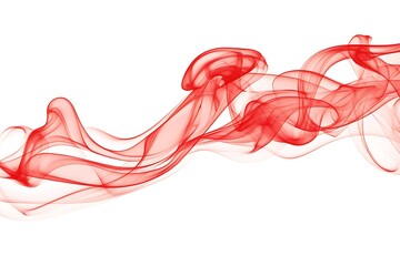 Abstract Red Wave Design for Modern Backgrounds