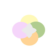 Venn Diagrams vector icon