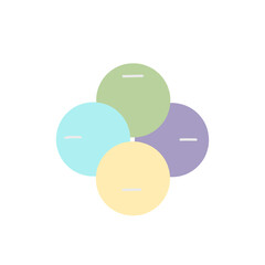 Venn Diagrams vector icon