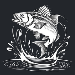 A fish that has the word koi on it