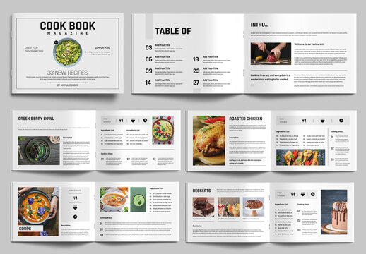 Classic And Modern Recipes Book for Food Lovers