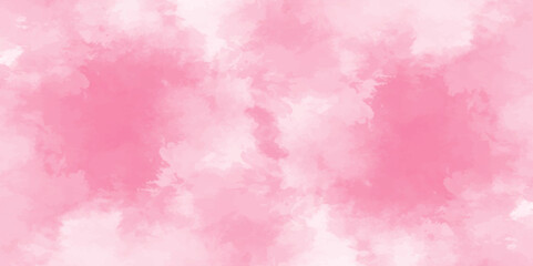 Fototapeta premium Abstract light pink background with watercolor alpha grunge texture. Delicate sepia background with paint stains watercolor texture. rose beige fantasy pink watercolor background with marble texture. 