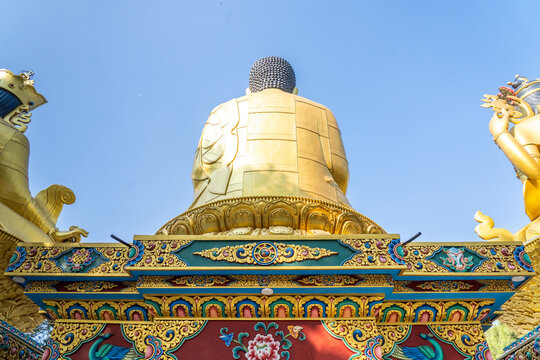 The oldest shrine complex in the Kathmandu Valley, Swayambhunath Temple (sometimes called the Monkey Temple) was said to have been built over 2,000 years ago. 24 December 2024, Kathmandu, Nepal. - Powered by Adobe