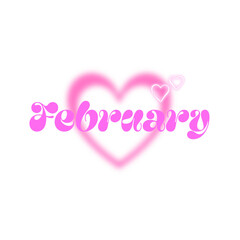 February words with love theme