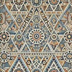 Subject Repeating geometric triangle patterns