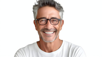 Fototapeta premium portrait of a man with glasses