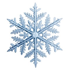 Snowflake png isolated on white background