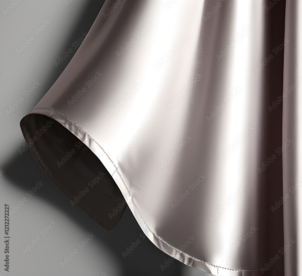 Aufkleber smooth elegant fabric gray silk or satin texture can be used as abstract background. luxurious backg