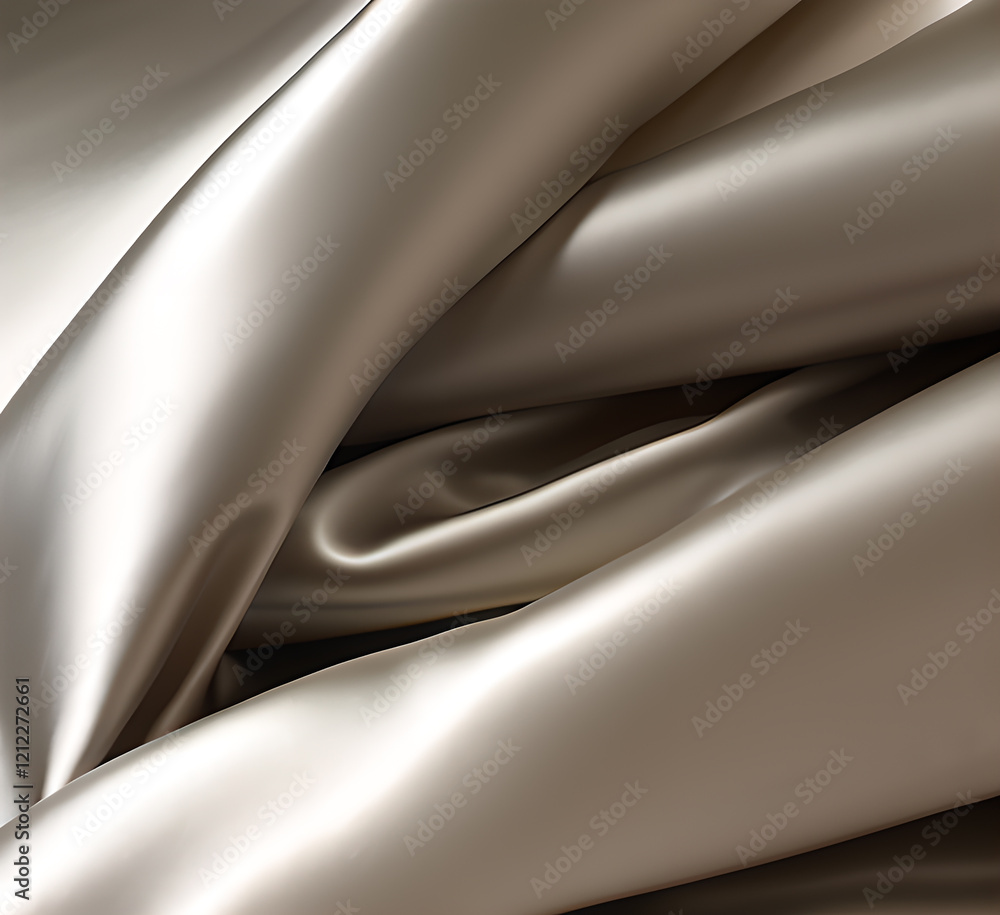 Aufkleber smooth elegant fabric gray silk or satin texture can be used as abstract background. luxurious backg