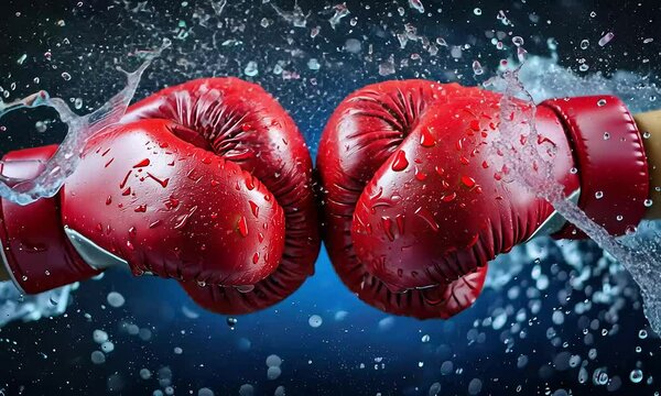 red boxing gloves force