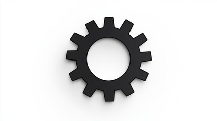 Innovative Gear Design Showcase, Modern Studio, 3D Illustration, Minimalist Environment, Top-Down View, Industrial Concept for SEO Impact