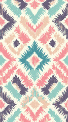 Modern Vector Editable Seamless Pattern