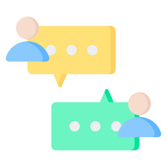 Communication Flat Icon