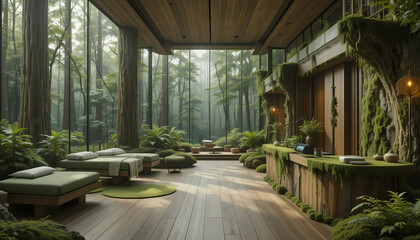 Fototapeta premium Forest Sanctuary: 