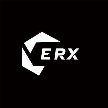 ERX creative minimalist letter logo. ERX unique vector initials alphabet letter logo designERX creative minimalist letter logo. ERX unique vector initials alphabet letter logo design